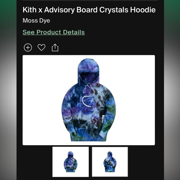 KITH X Advisory Board Crystals Hoodie || SMALL - Picture 8 of 8